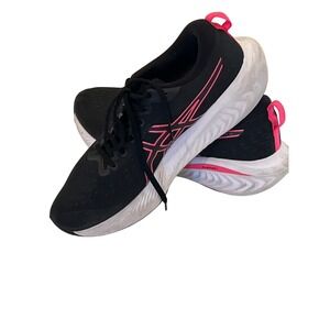 Asics Gel Excite 10 Women's Running Shoes Black Pink Athletic Sneakers Size‎ 9.5